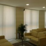 Meeting room in VIP area - Visual Comfort: fabric used in vertical blinds